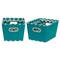 Household Essentials Chevron Fabric Tapered Storage Bins, 2ct.